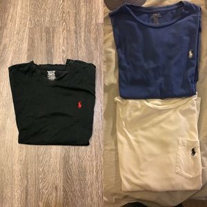 3 Polo T-shirts
